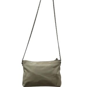 The Bag ™️ Genuine Leather Cream Crossbody Bag